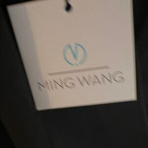 Ming Wang Classic Black Midi Dress